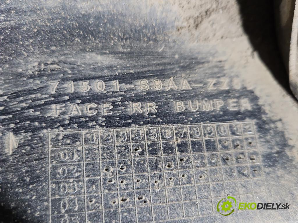 Honda CR-V II 2001-2006 2.0 16V 150 HP manual 110 kW 1998 cm3 5- nárazník zadné 71501-S9AA-ZZ (Kľučka dverí ostatné)