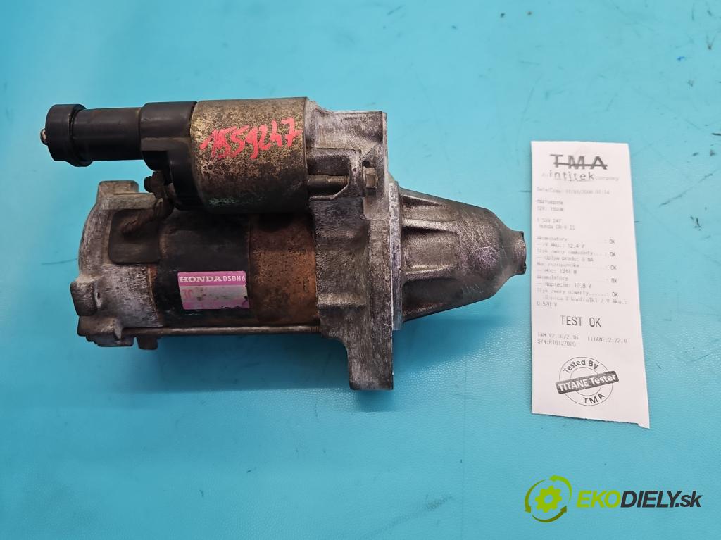 Honda CR-V II 2001-2006 2.0 16V 150 hp manual 110 kW 1998 cm3 5- startér: 228000-9872 (Startér)