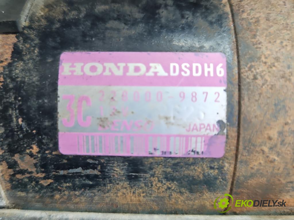 Honda CR-V II 2001-2006 2.0 16V 150 HP manual 110 kW 1998 cm3 5- štartér 228000-9872 (Štartér)
