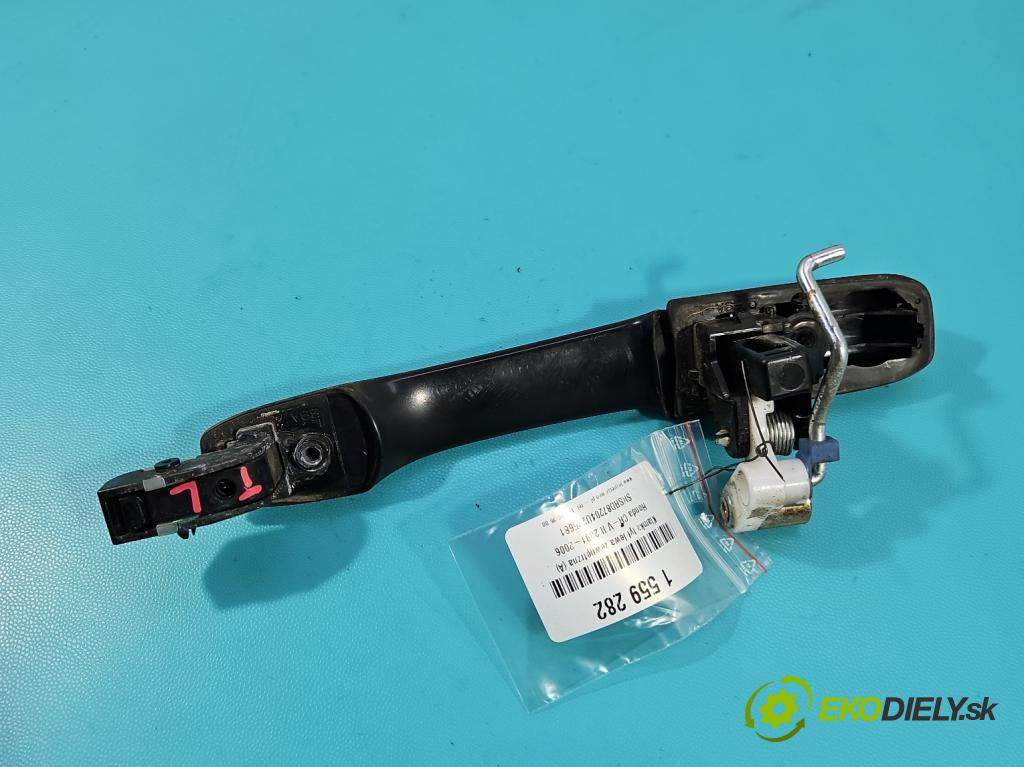 Honda CR-V II 2001-2006 2.0 16V 150 HP manual 110 kW 1998 cm3 5- rukoväť zadné ľavé mimo:  (Kľučka dverí ostatné)