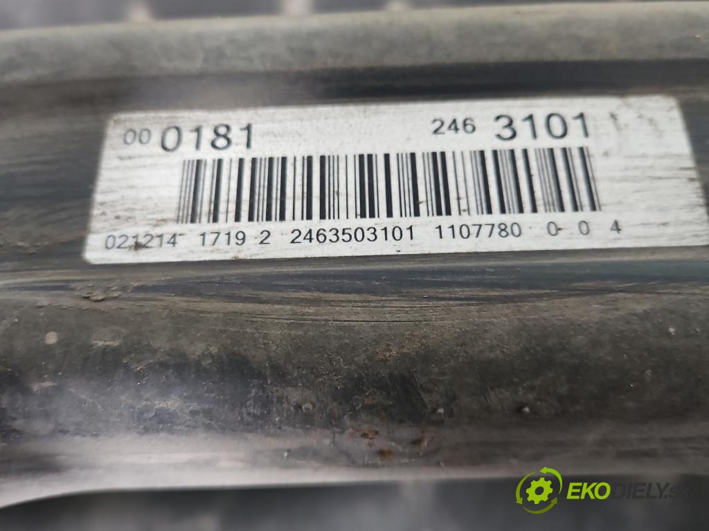 Mercedes B W246  2011-2018 2.1 cdi 136 HP automatic 100 kW 2143 cm3 5- zadna výstuha  (Výstuha zadná)