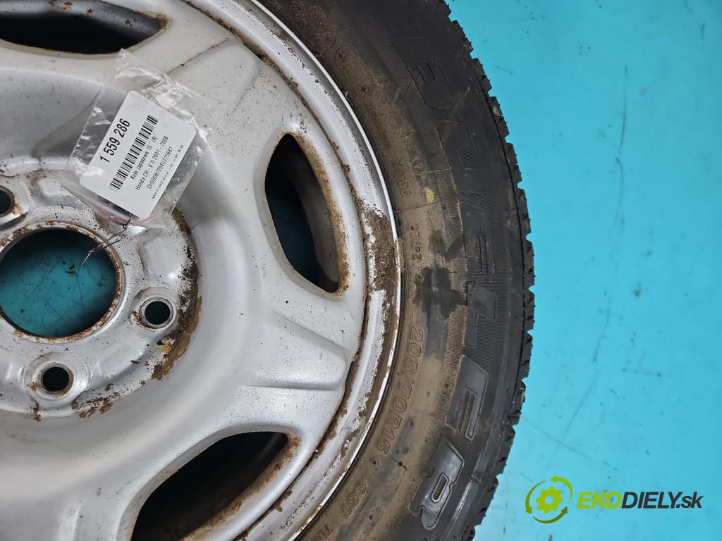 Honda CR-V II 2001-2006 2.0 16V 150 hp manual 110 kW 1998 cm3 5- kolo náhradní 15"