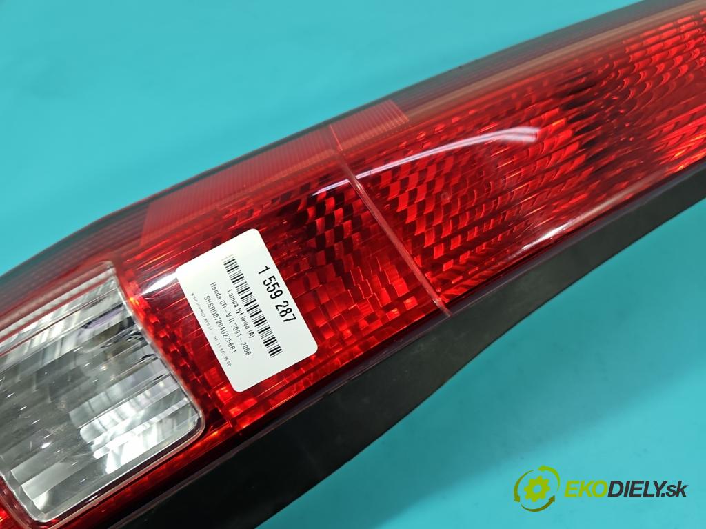 Honda CR-V II 2001-2006 2.0 16V 150 hp manual 110 kW 1998 cm3 5- světlo zadní levé 2VP238014-01 (Klika dveří ostatní)