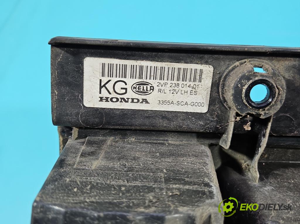 Honda CR-V II 2001-2006 2.0 16V 150 hp manual 110 kW 1998 cm3 5- světlo zadní levé 2VP238014-01 (Klika dveří ostatní)