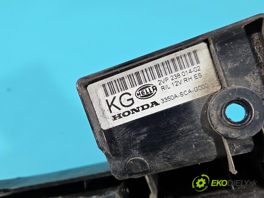 Honda CR-V II 2001-2006 2.0 16V 150 HP manual 110 kW 1998 cm3 5- svetlo / reflektor zadné pravé 3350A-SCA-G000 (Kľučka dverí ostatné)