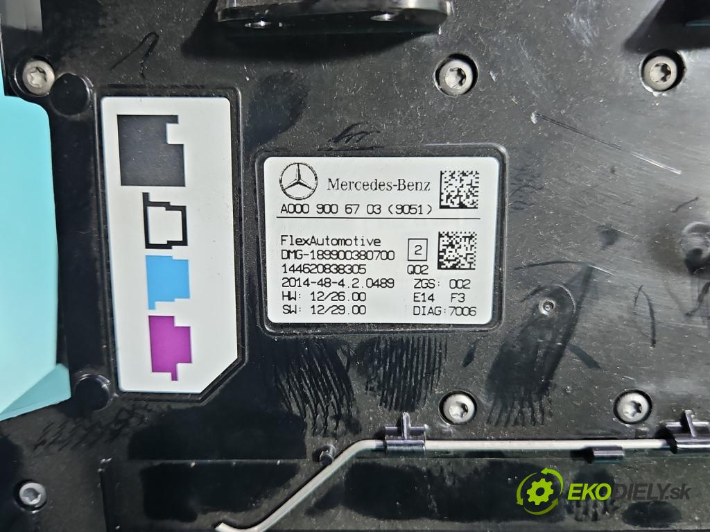 Mercedes B W246  2011-2018 2.1 cdi 136hp automatic 100 kW 2143 cm3 5- světlo interiéru A0009006703