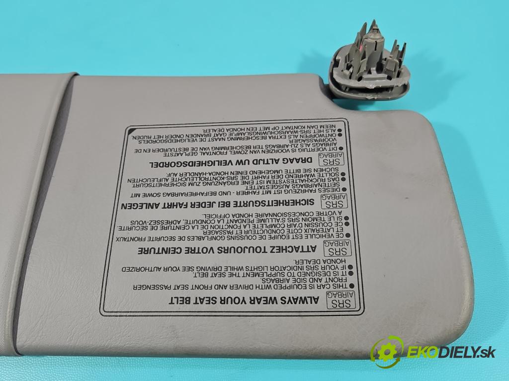 Honda CR-V II 2001-2006 2.0 16V 150 hp manual 110 kW 1998 cm3 5- clonítko levé