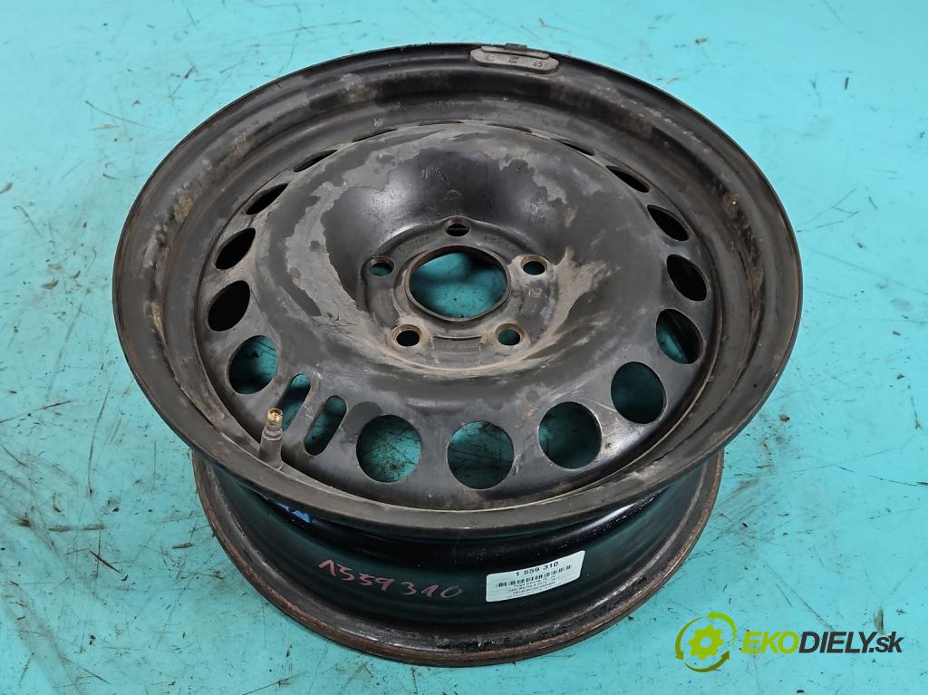 Opel Meriva B 2010-2017 1.4 16V 101 HP manual 74 kW 1398 cm3 5- Disk oceľový 15