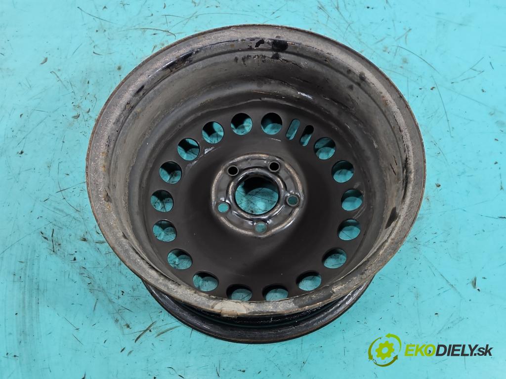 Opel Meriva B 2010-2017 1.4 16V 101 HP manual 74 kW 1398 cm3 5- Disk oceľový 15"