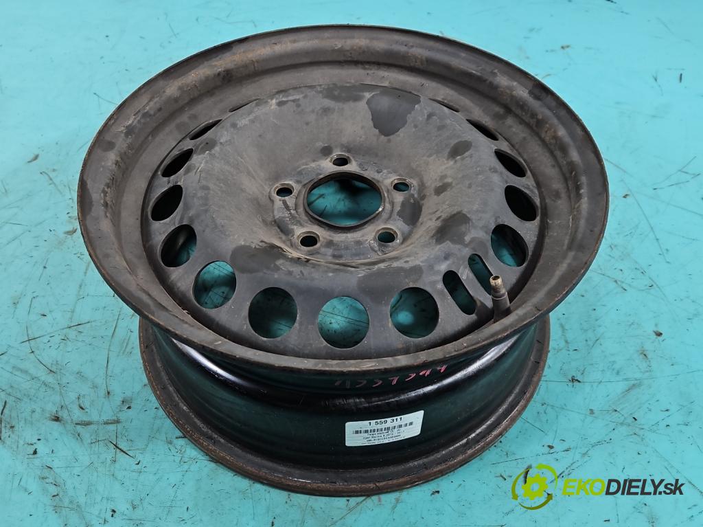 Opel Meriva B 2010-2017 1.4 16V 101 HP manual 74 kW 1398 cm3 5- Disk oceľový 15