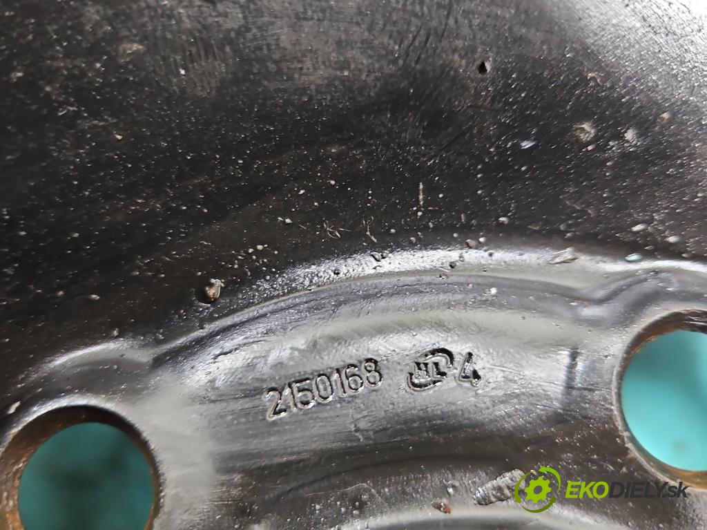 Opel Meriva B 2010-2017 1.4 16V 101 HP manual 74 kW 1398 cm3 5- Disk oceľový 15"