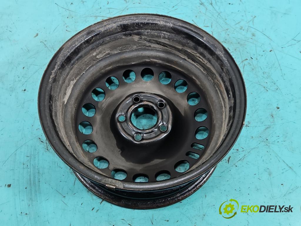 Opel Meriva B 2010-2017 1.4 16V 101 HP manual 74 kW 1398 cm3 5- Disk oceľový 15"