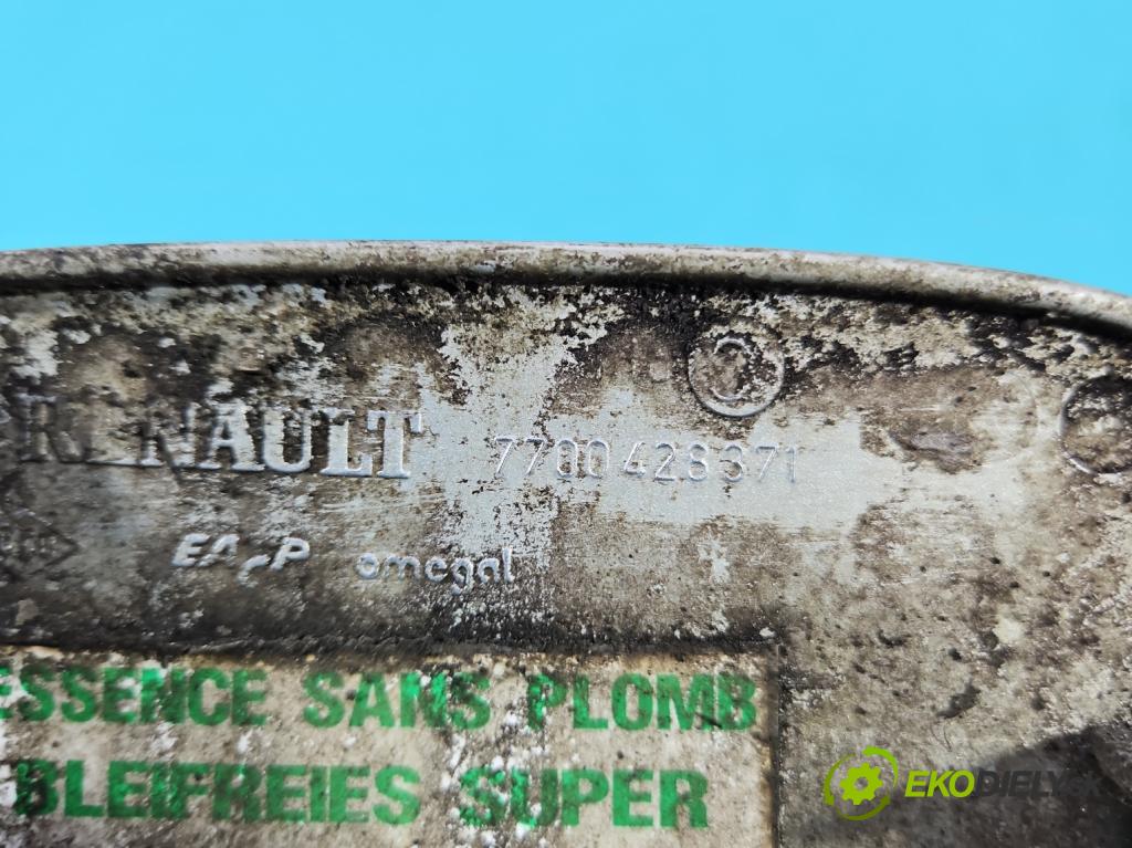 Renault Scenic I 1996-2003 1.6 16V 107 HP manual 79 kW 1598 cm3 5- Klapka nalévání paliva  (Klika dveří ostatní)