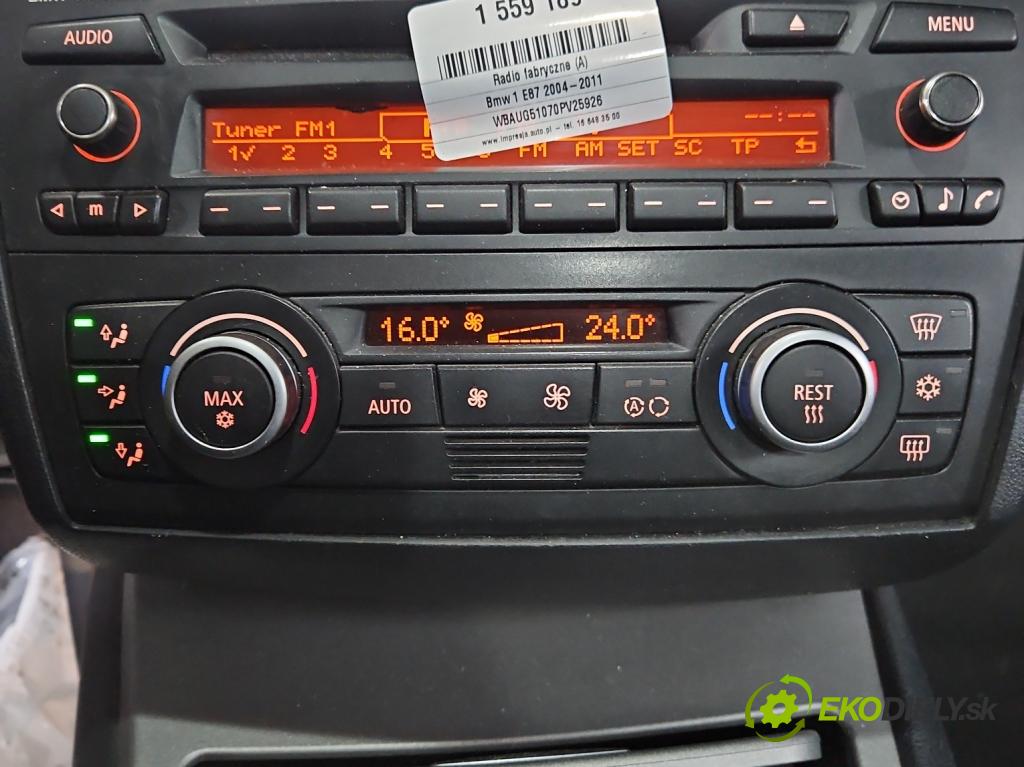 Bmw 1 E87 2004-2011 2.0d 150 HP manual 110 kW 1995 cm3 5- panel kúrenia 6983944