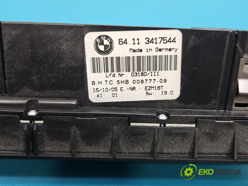 Bmw X3 E83 2003-2010 2.0d 150 hp manual 110 kW 1995 cm3 5- palubní deska panel topení 3417544
