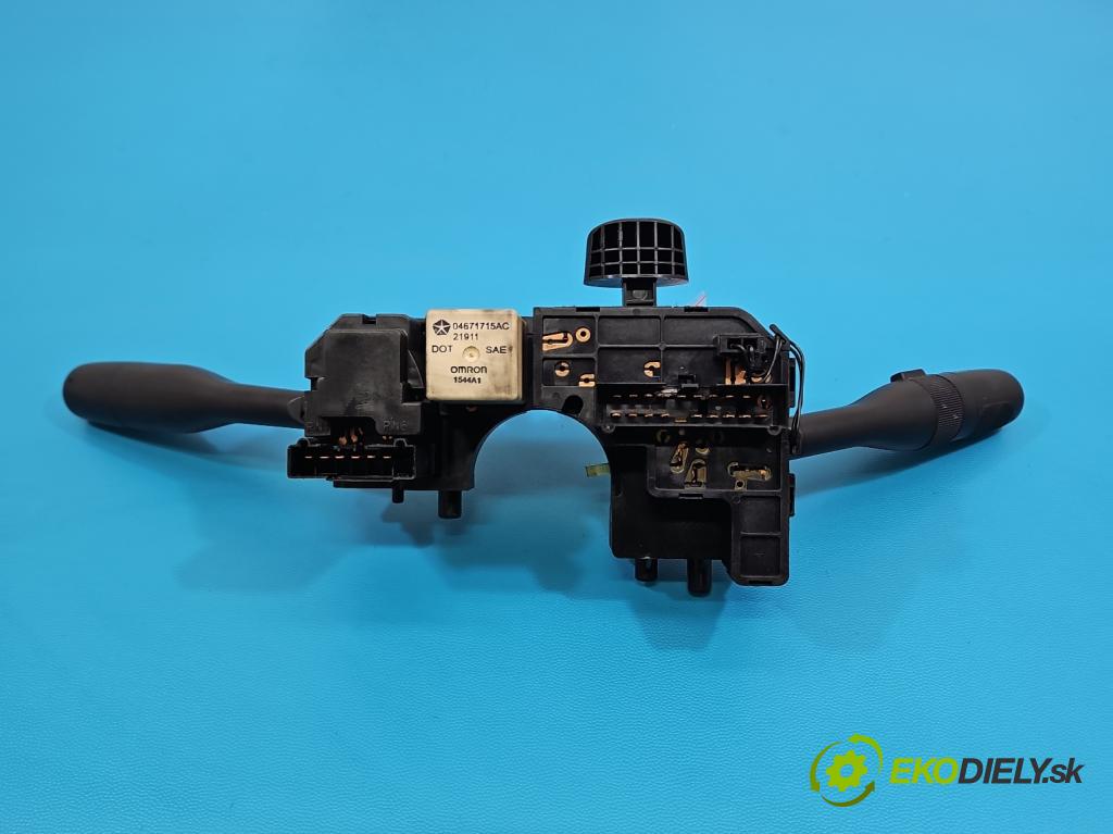 Chrysler Pt cruiser 2.2 CRD 121KM manual 89 kW 2148 cm3 5- prepínač komplex: 05073051AB (Prepínacie páčky pod volantom)