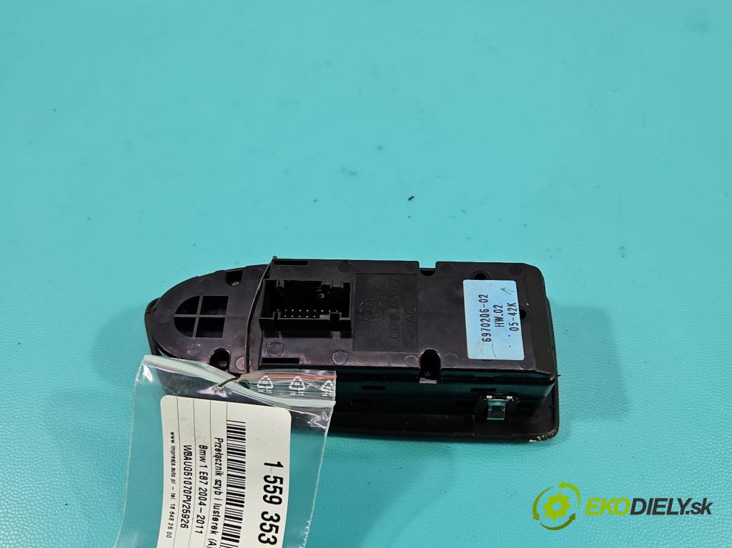Bmw 1 E87 2004-2011 2.0d 150 HP manual 110 kW 1995 cm3 5- prepínač okien spätných zrkadiel 6970206