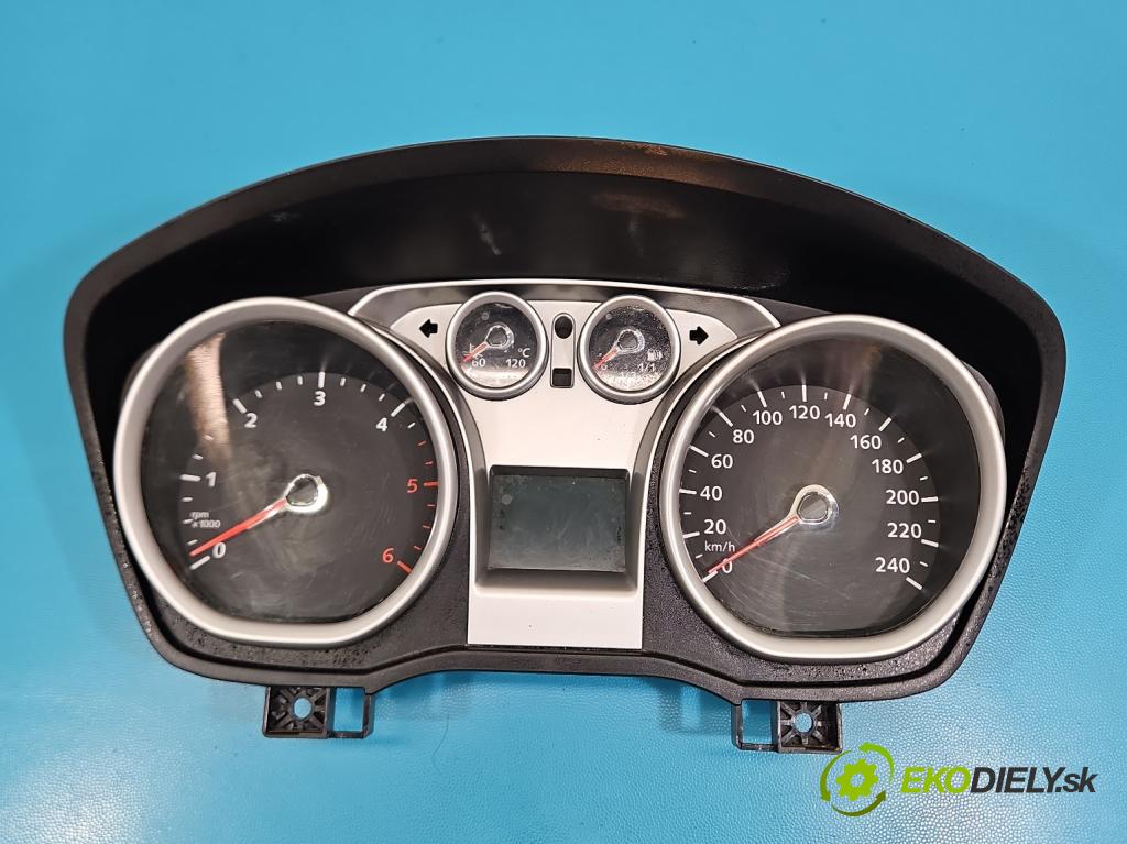 Ford Focus Mk2 2004-2011 1.6 tdci 109 HP manual 80 kW 1560 cm3 5- prístrojovka/ budíky VP8V4F-10A855-A (Prístrojová doska)