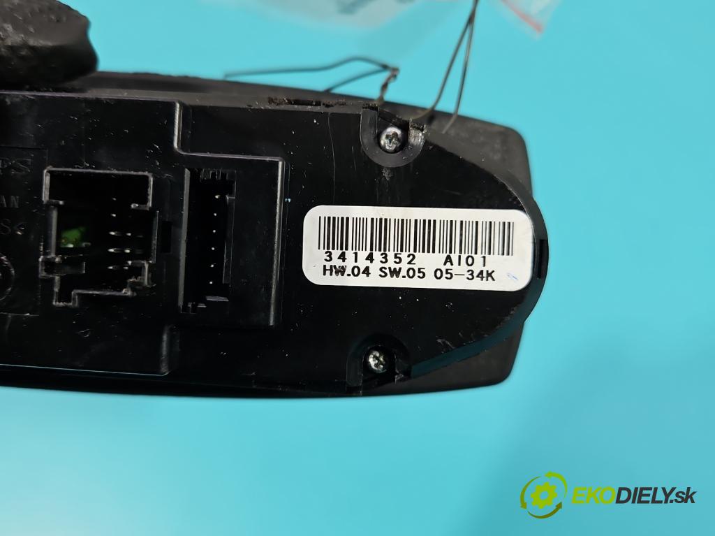 Bmw X3 E83 2003-2010 2.0d 150 HP manual 110 kW 1995 cm3 5- prepínač okien spätných zrkadiel 3414352