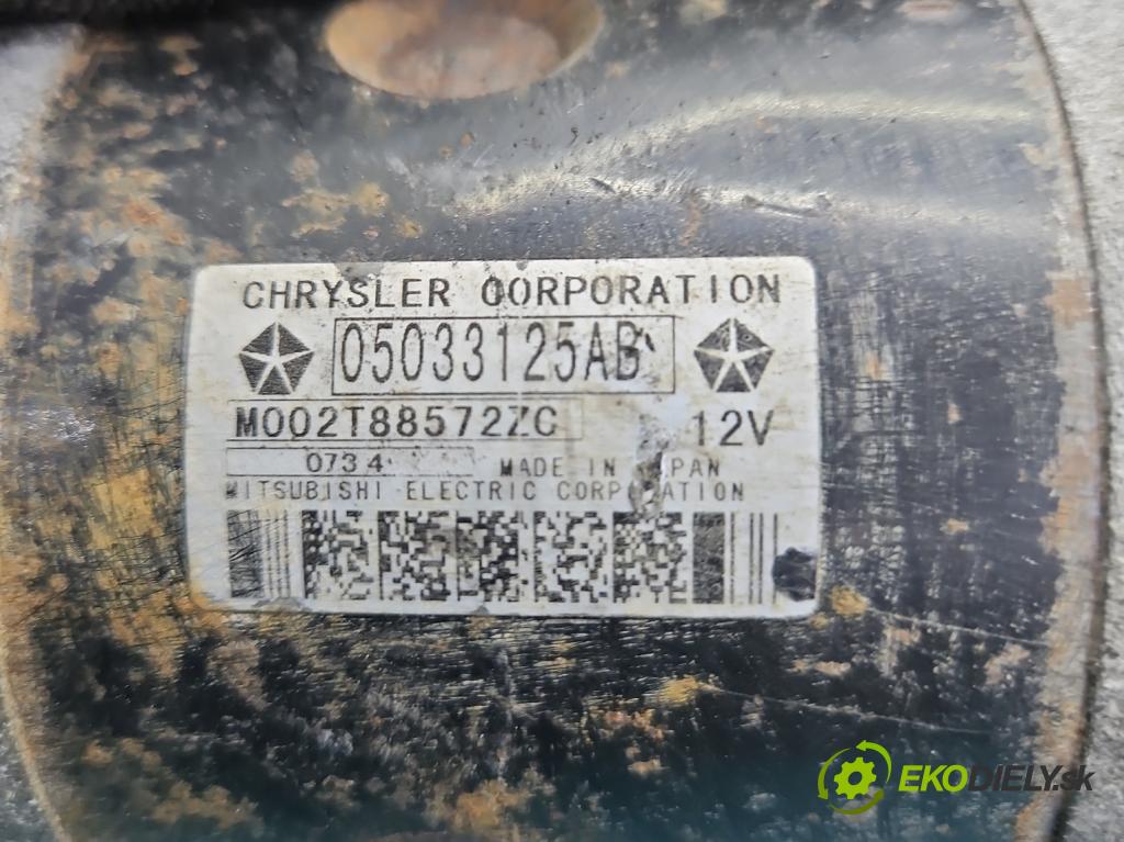 Chrysler Pt cruiser 2.2 CRD 121KM manual 89 kW 2148 cm3 5- štartér M002T88572ZC (Štartér)