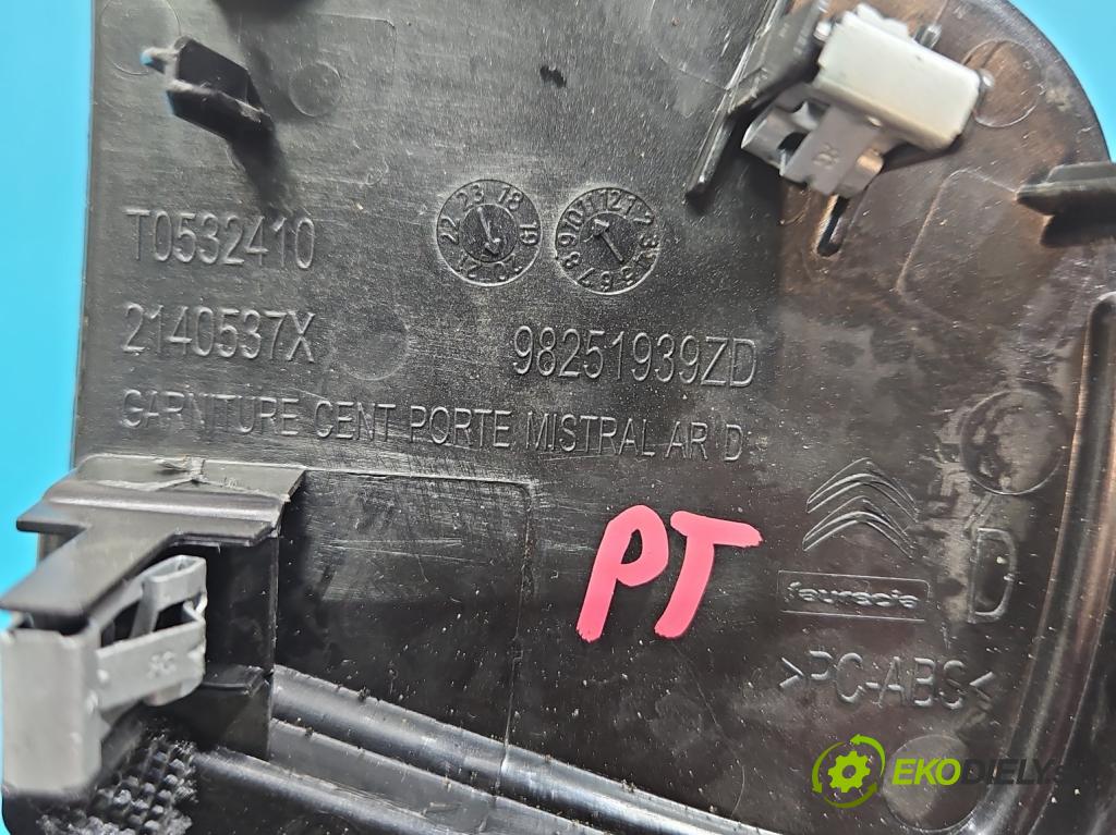 Citroen C5 Aircross 17-25 1.2 T 131 HP manual 96 kW 1199 cm3 5- lišta ozdobná vnitŕní: 98251939ZD