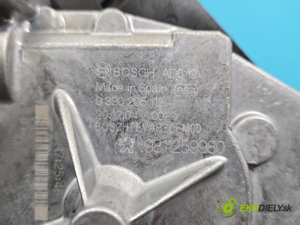 Citroen C5 Aircross 17-25 1.2 T 131 HP manual 96 kW 1199 cm3 5- motor stieračov zadné 0390205112