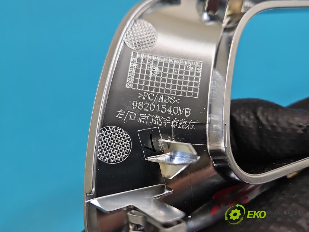 Citroen C5 Aircross 17-25 1.2 T 131 HP manual 96 kW 1199 cm3 5- lišta dvere zadné pravé 98201540VB