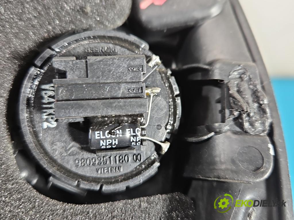 Citroen C5 Aircross 17-25 1.2 T 131 HP manual 96 kW 1199 cm3 5- reproduktory komplet 9813826880