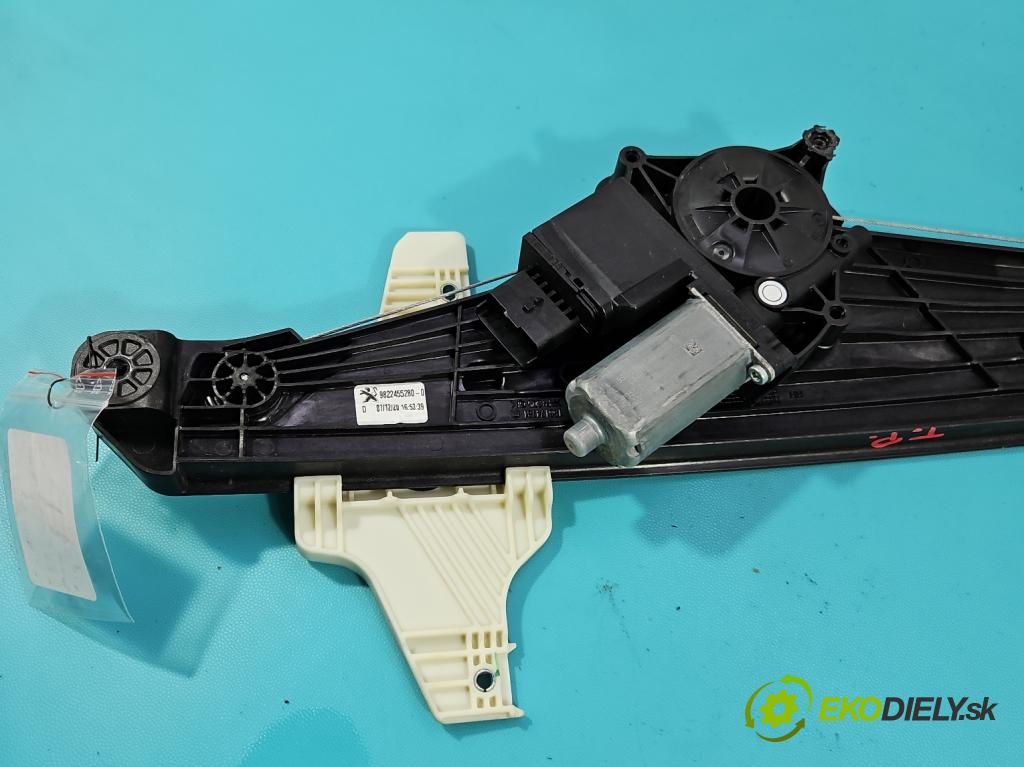 Citroen C5 Aircross 17-25 1.2 T 131 HP manual 96 kW 1199 cm3 5- mechanizmus okna zadné pravý 9822455280