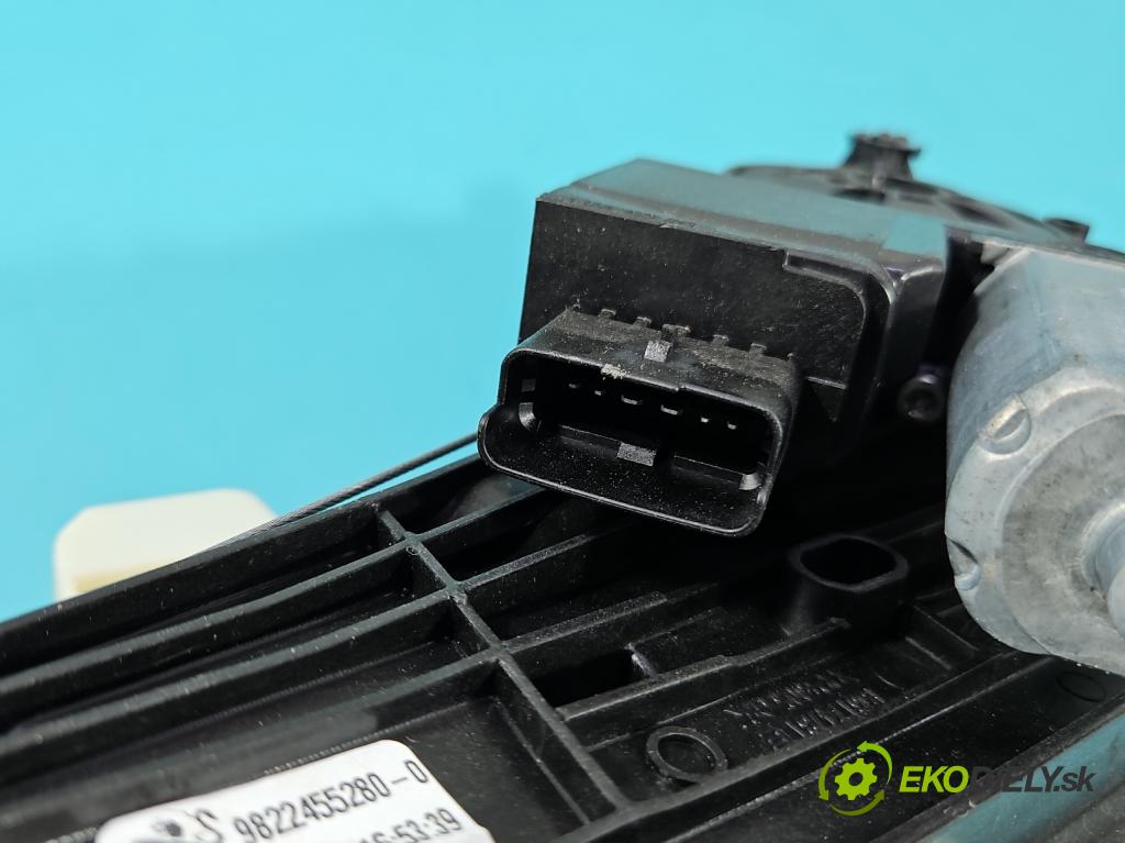 Citroen C5 Aircross 17-25 1.2 T 131 HP manual 96 kW 1199 cm3 5- mechanizmus okna zadné pravý 9822455280