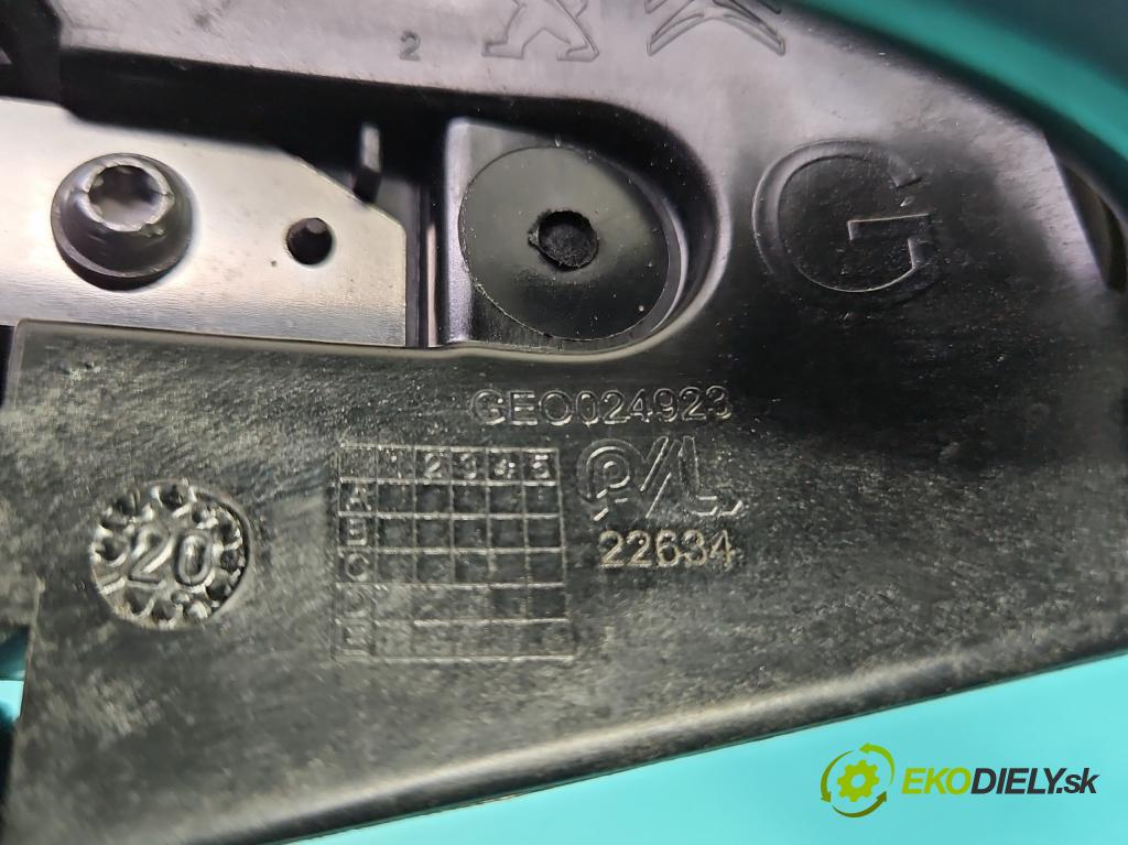 Citroen C5 Aircross 17-25 1.2 T 131 hp manual 96 kW 1199 cm3 5- klika přední levé 9802977380 (Vnější přední levá klika dveří)