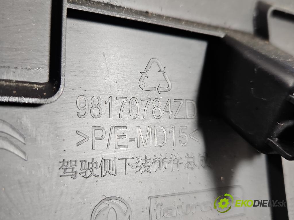 Citroen C5 Aircross 17-25 1.2 T 131 HP manual 96 kW 1199 cm3 5- kryt plast 98170784ZD