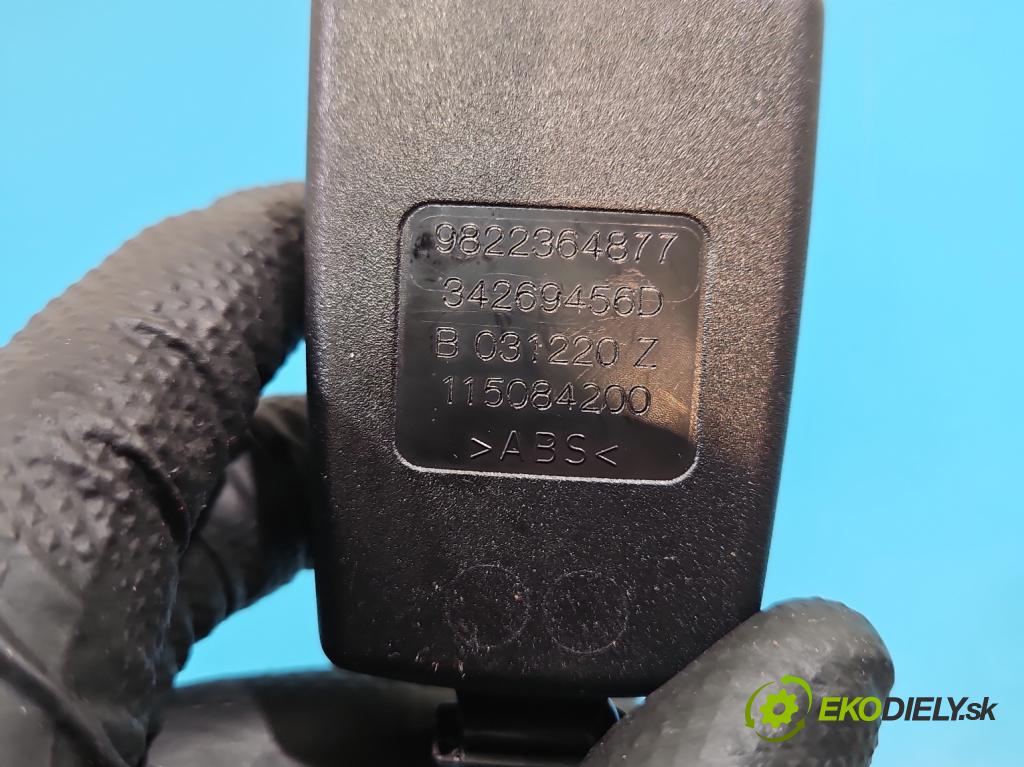 Citroen C5 Aircross 17-25 1.2 T 131 HP manual 96 kW 1199 cm3 5- pas bezpečnosť: zadné stredný 9822364877