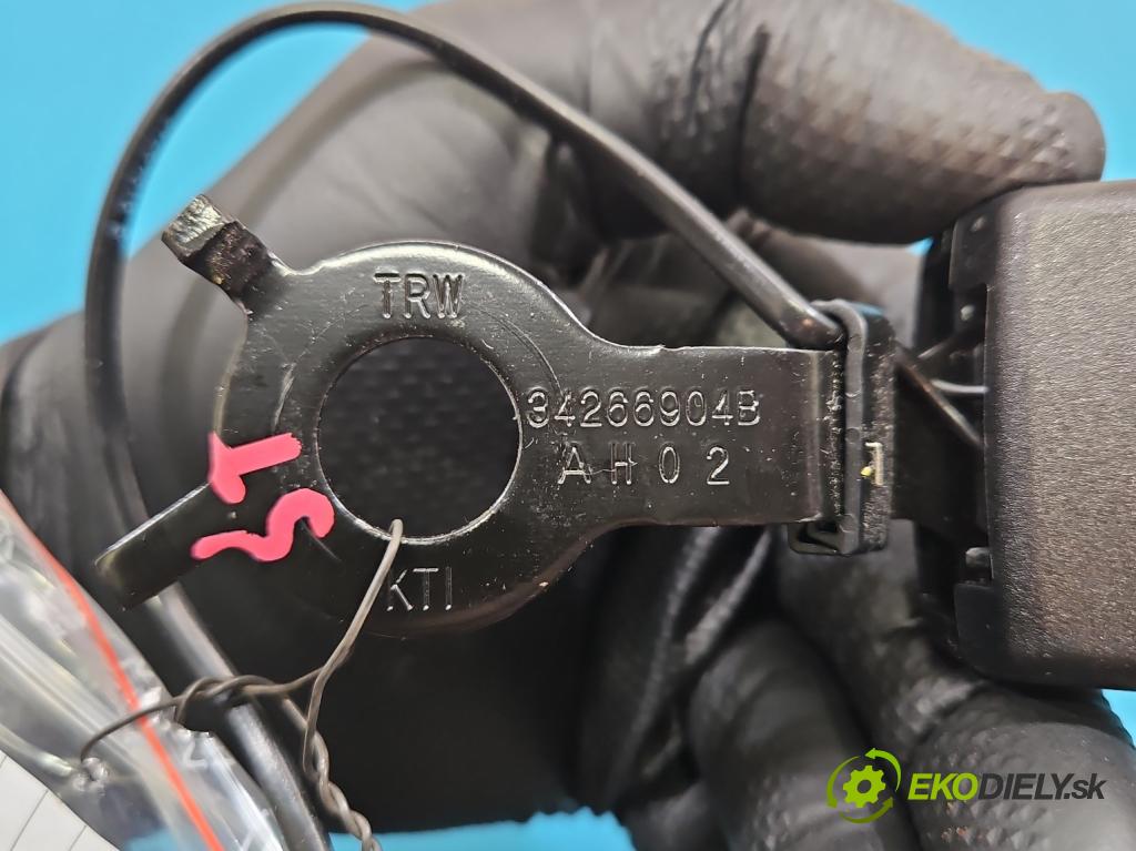 Citroen C5 Aircross 17-25 1.2 T 131 HP manual 96 kW 1199 cm3 5- pas bezpečnosť: zadné stredný 9822364877