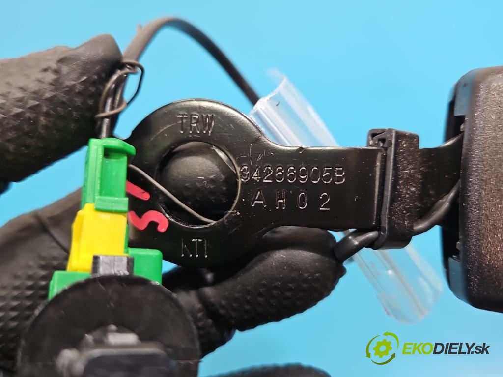 Citroen C5 Aircross 17-25 1.2 T 131 HP manual 96 kW 1199 cm3 5- pas bezpečnosť: zadné stredný 9823039277