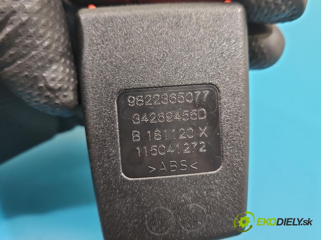 Citroen C5 Aircross 17-25 1.2 T 131 HP manual 96 kW 1199 cm3 5- pas bezpečnosť: zadné ľavý 9822365077