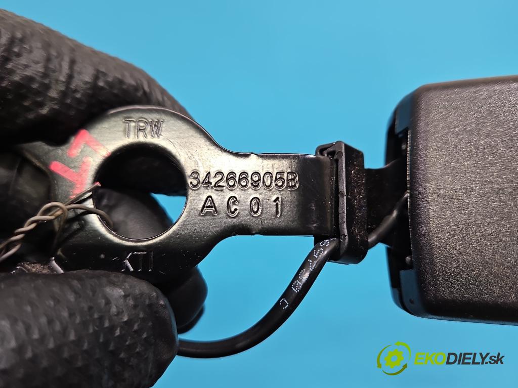 Citroen C5 Aircross 17-25 1.2 T 131 HP manual 96 kW 1199 cm3 5- pas bezpečnosť: zadné ľavý 9822365077