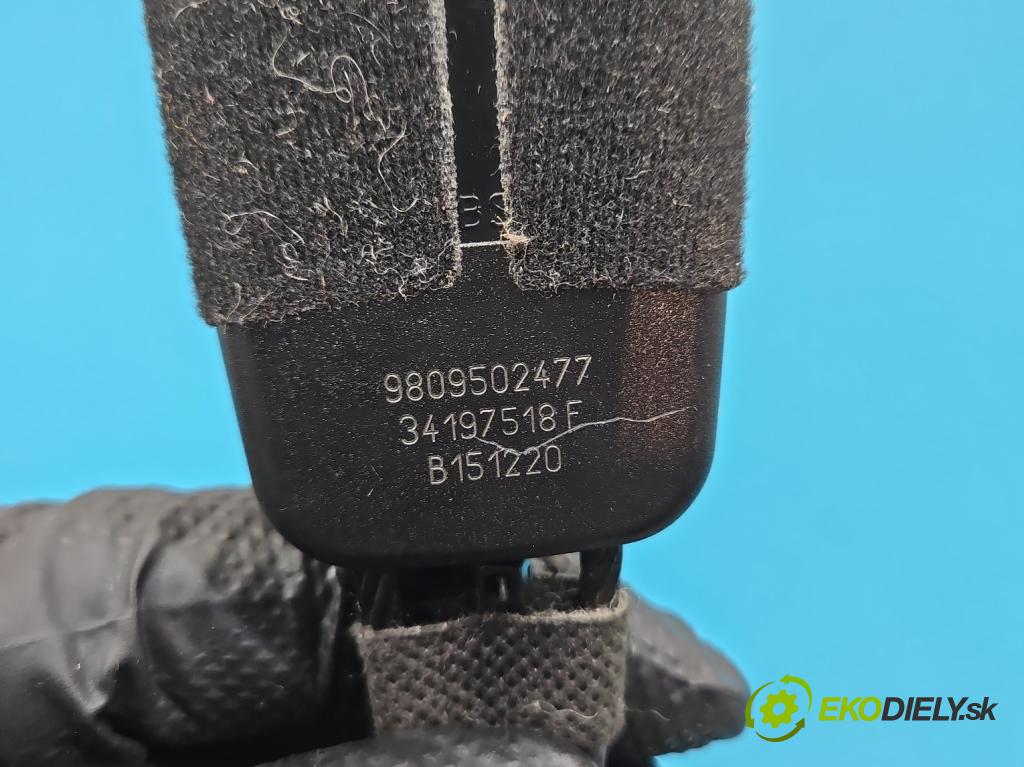 Citroen C5 Aircross 17-25 1.2 T 131 HP manual 96 kW 1199 cm3 5- pas bezpečnosť: predné ľavý 9809502477