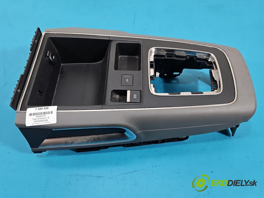 Citroen C5 Aircross 17-25 1.2 T 131 HP manual 96 kW 1199 cm3 5- operadlo 9822584780 (Lakťová opierka)