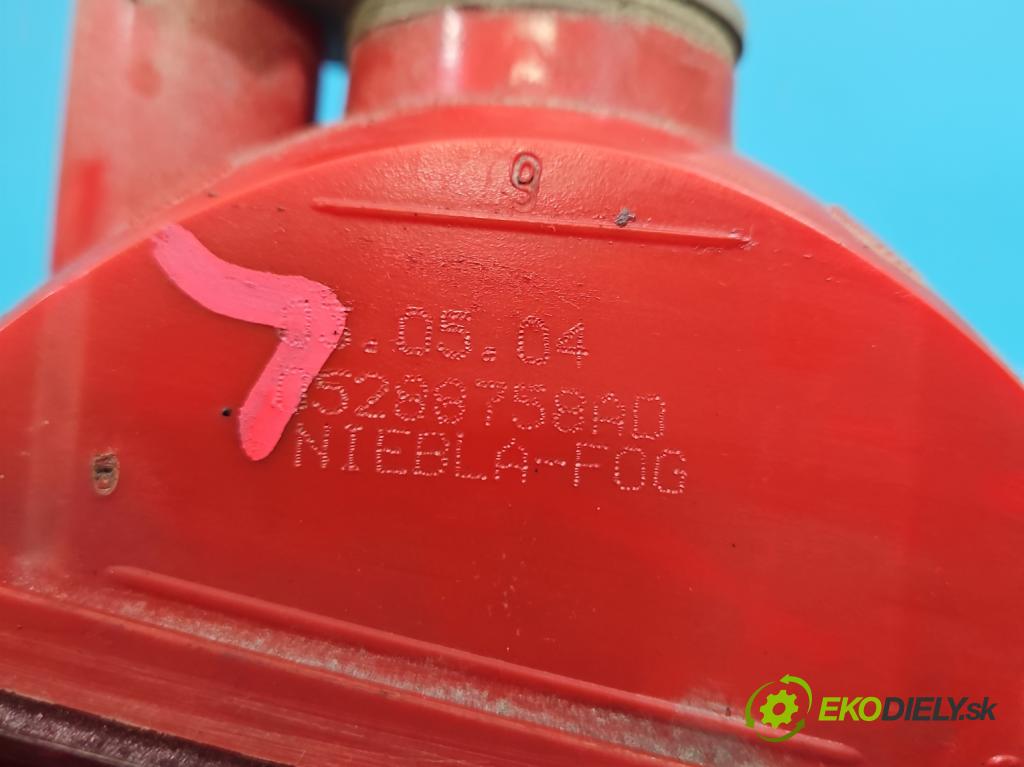 Chrysler Pt cruiser 2.2 CRD 121KM manual 89 kW 2148 cm3 5- světlo zadní levé nárazníku 05288758AD