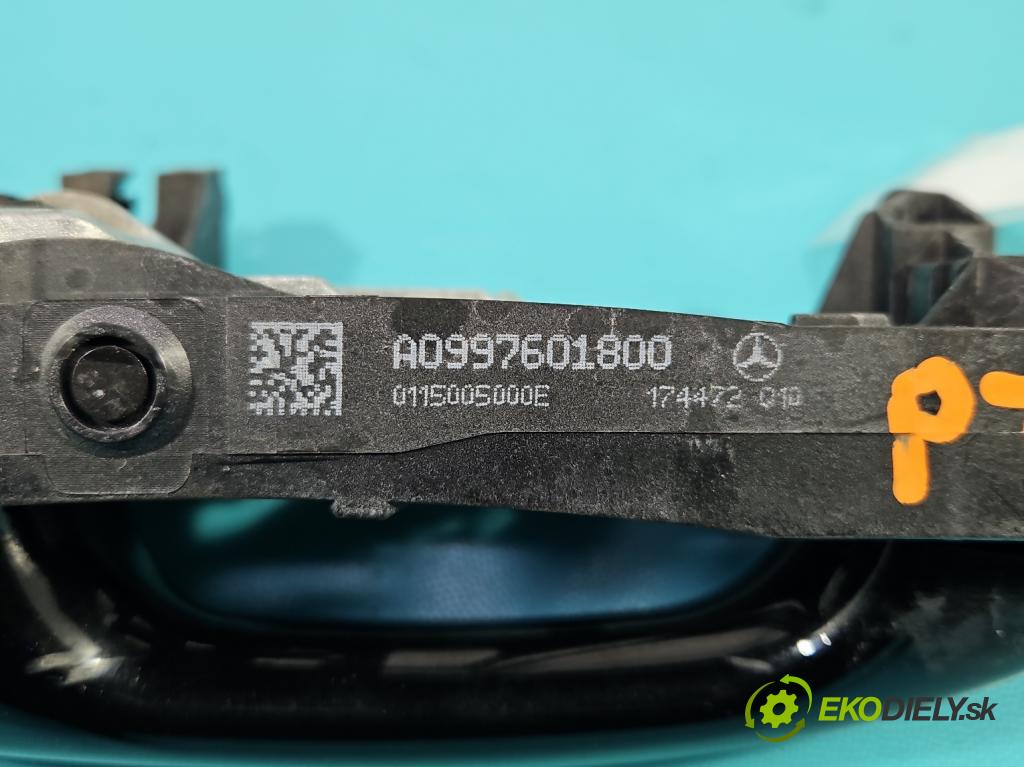 Mercedes E W213 2016-2023 2.0 CDI 194KM: automatic 143 kW 1950 cm3 4- rukoväť zadné pravé mimo: A0997601800 (Kľučka dverí ostatné)