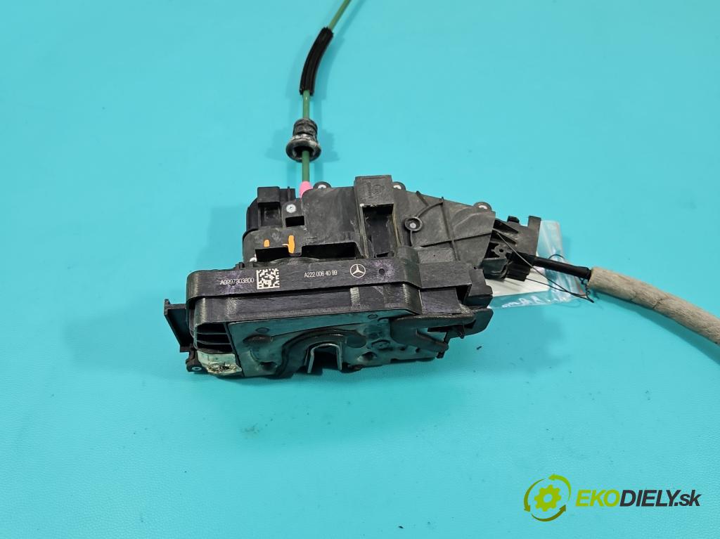 Mercedes E W213 2016-2023 2.0 CDI 194KM: automatic 143 kW 1950 cm3 4- zámok zadné pravý A2220064099