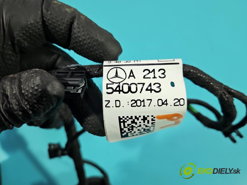 Mercedes E W213 2016-2023 2.0 CDI 194KM automatic 143 kW 1950 cm3 4- Balíček: dveře zadní pravých A2135400743