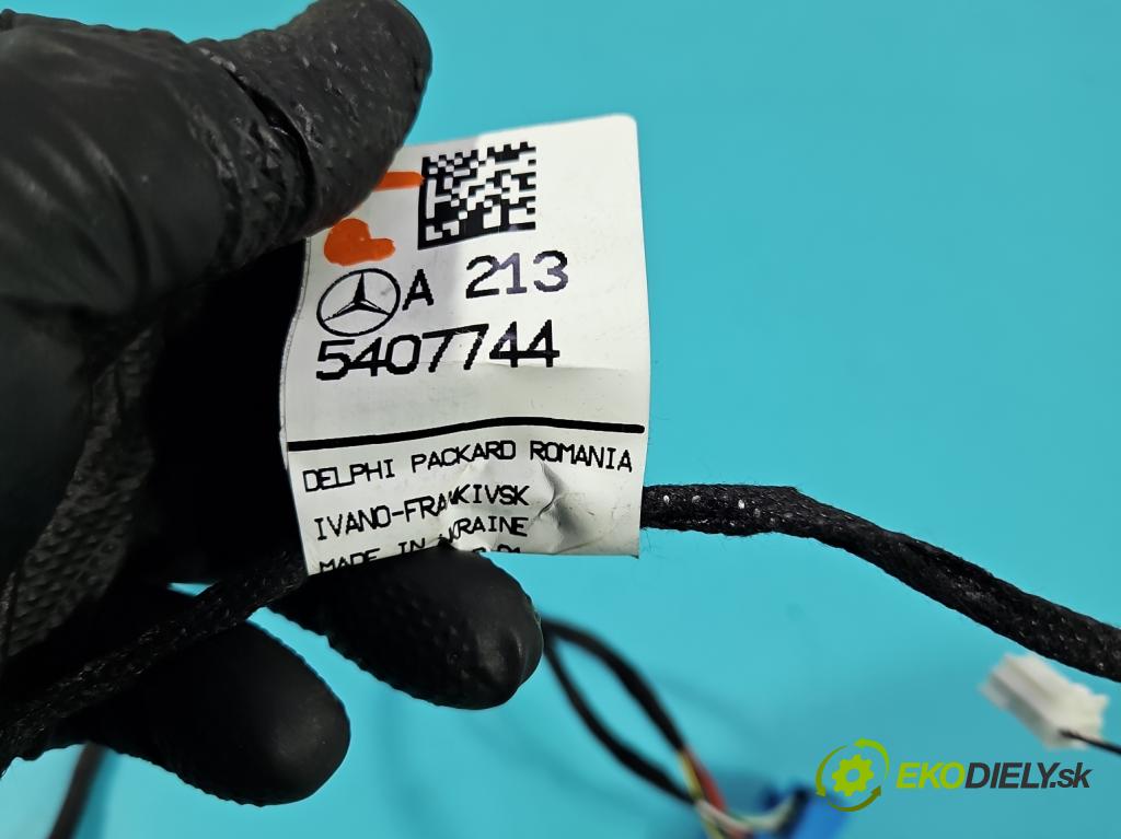 Mercedes E W213 2016-2023 2.0 CDI 194KM automatic 143 kW 1950 cm3 4- Balíček: dveře zadní pravých A2135407744