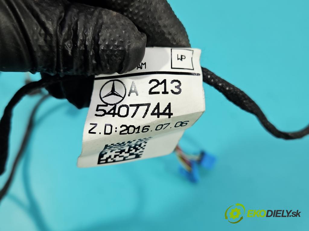 Mercedes E W213 2016-2023 2.0 CDI 194KM automatic 143 kW 1950 cm3 4- Balíček: dveře zadní pravých A2135407744