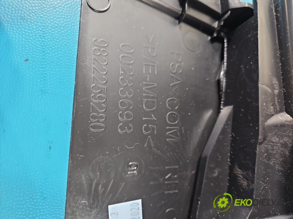 Citroen C5 Aircross 17-25 1.2 T 131 HP manual 96 kW 1199 cm3 5- operadlo 9822259280 (Lakťová opierka)