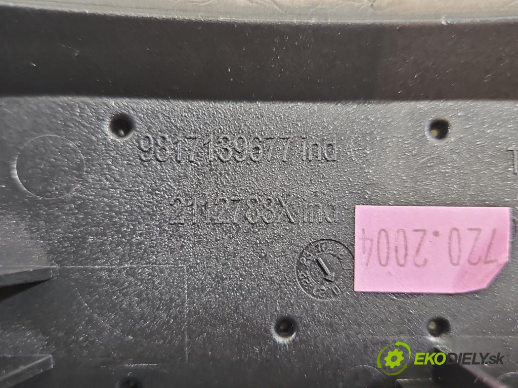 Citroen C5 Aircross 17-25 1.2 T 131 HP manual 96 kW 1199 cm3 5- lišta ozdobná vnitŕní: 9817139677