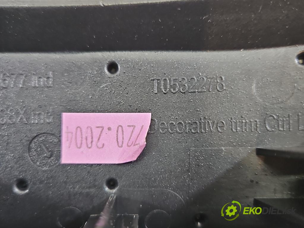 Citroen C5 Aircross 17-25 1.2 T 131 HP manual 96 kW 1199 cm3 5- lišta ozdobná vnitŕní: 9817139677