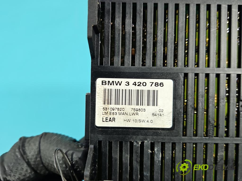 Bmw X3 E83 2003-2010 2.0d 150 HP manual 110 kW 1995 cm3 5- riadiaca jednotka ostatné 3420786