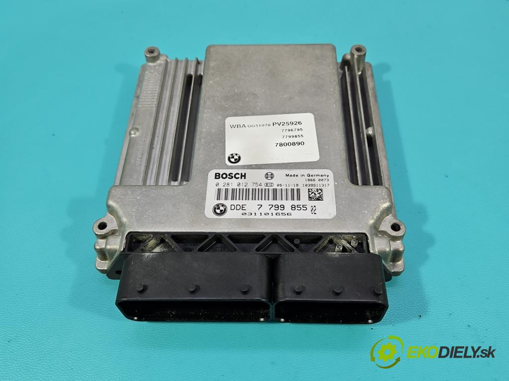 Bmw 1 E87 2004-2011 2.0d 150 HP manual 110 kW 1995 cm3 5- riadiaca jednotka motora 0281012754